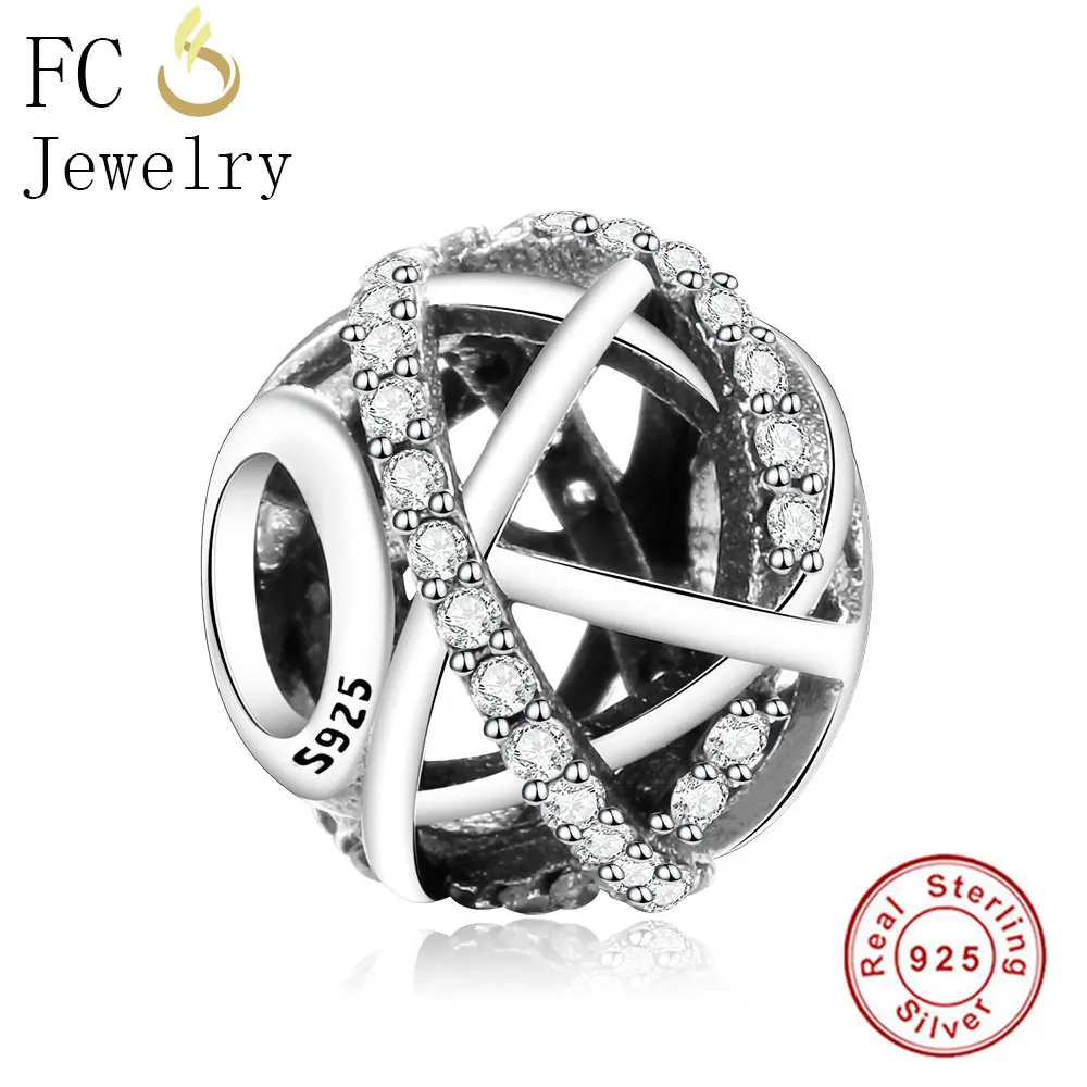 

Fit Original Pandora Charms Bracelet Bangle Berloques Galaxy Openwork Silver Swils Charm Bead Genuine 925 Silver Jewelry Making