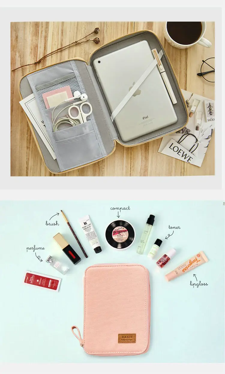 zíper caneta bolsa de lápis para meninas
