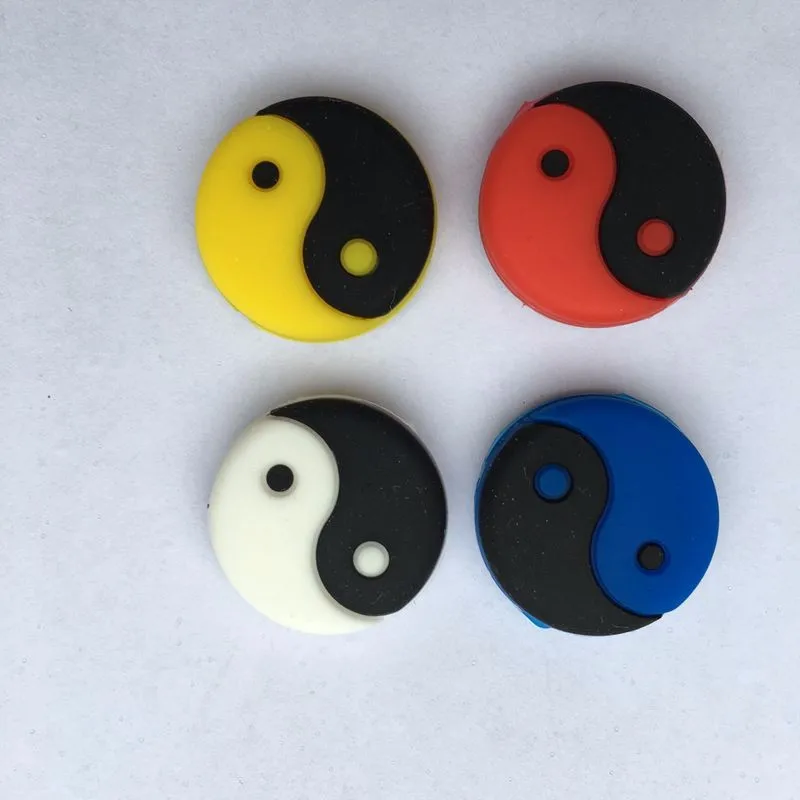 10 Pcs/Set colors Yin Yang Opposite Forces Symbol Tennis Racket Dampeners