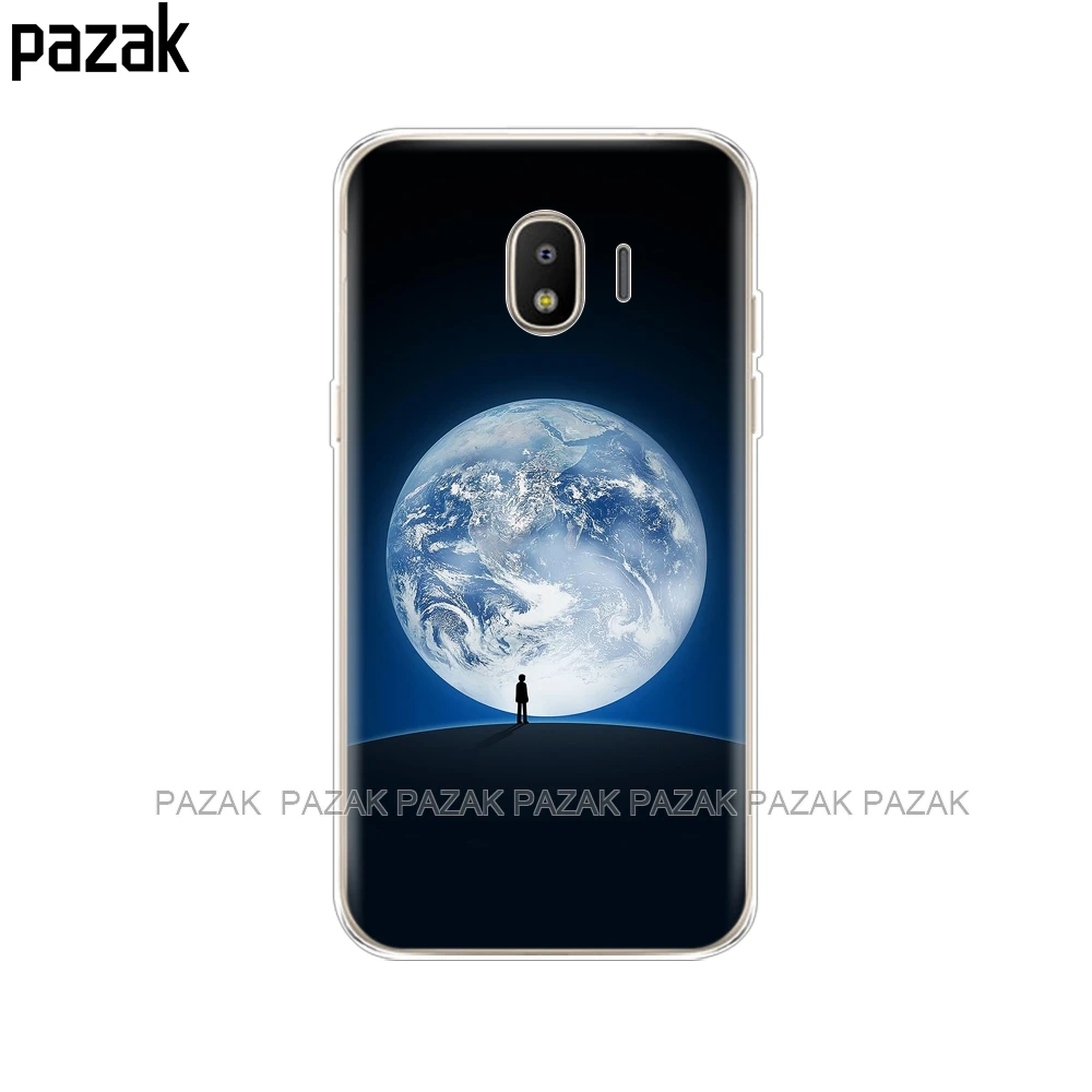 Силиконовый чехол для телефона Samsung Galaxy J3 J5 J7 2017 J330 J530 J730 PRO j2 2018 звездное небо Луна