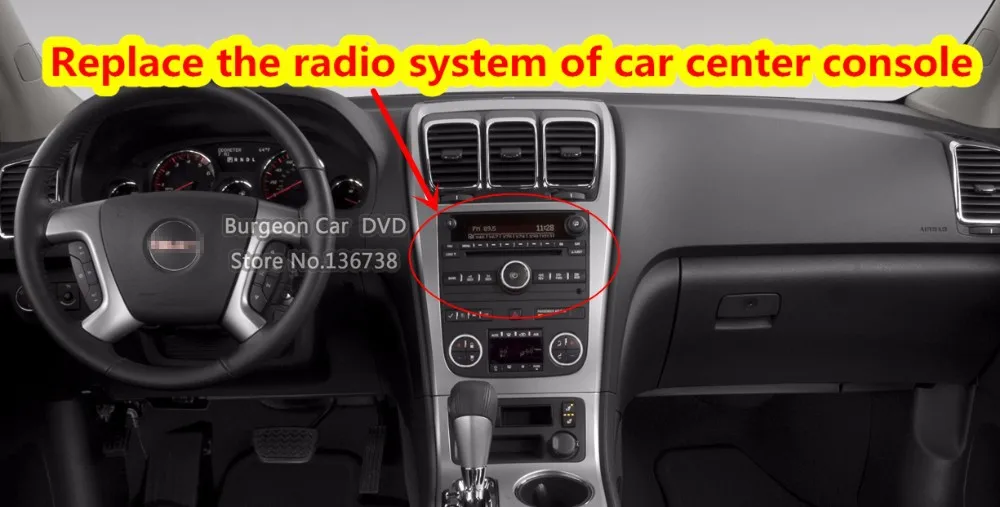 Best Factory Price Car DVD Player for Chevy Chevrolet Cobalt Silverado Suburban Buick Enclave Radio Stereo BT GPS Navigation system 2