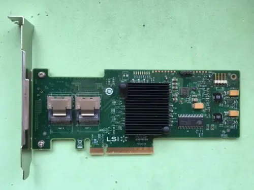 RaidStorage Avago LSI SAS 9200 8I LSISAS2008 IT режим 8 портов HBA JBOD SFF8087 Mini 6Gb PCI E 2 0 X8 карта