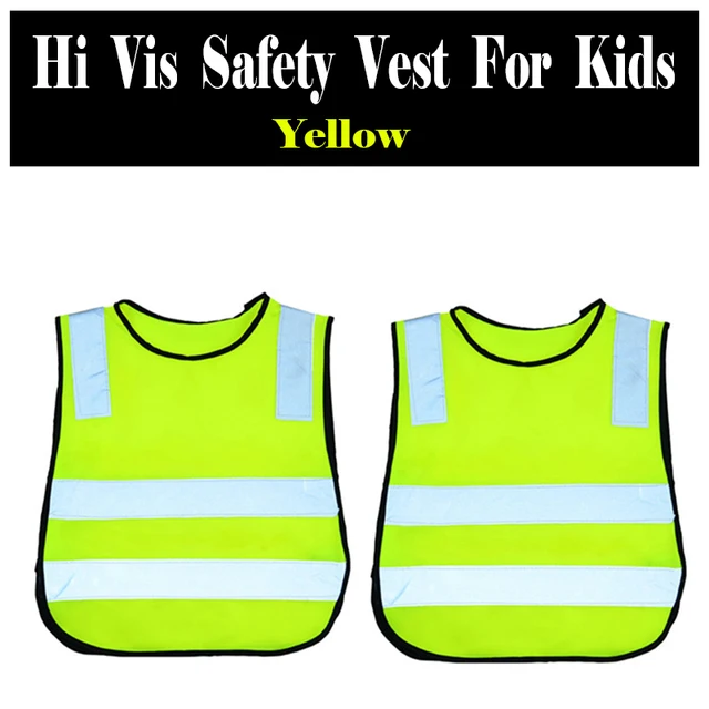 Kids Reflective Safety Vest - Carton of a 100