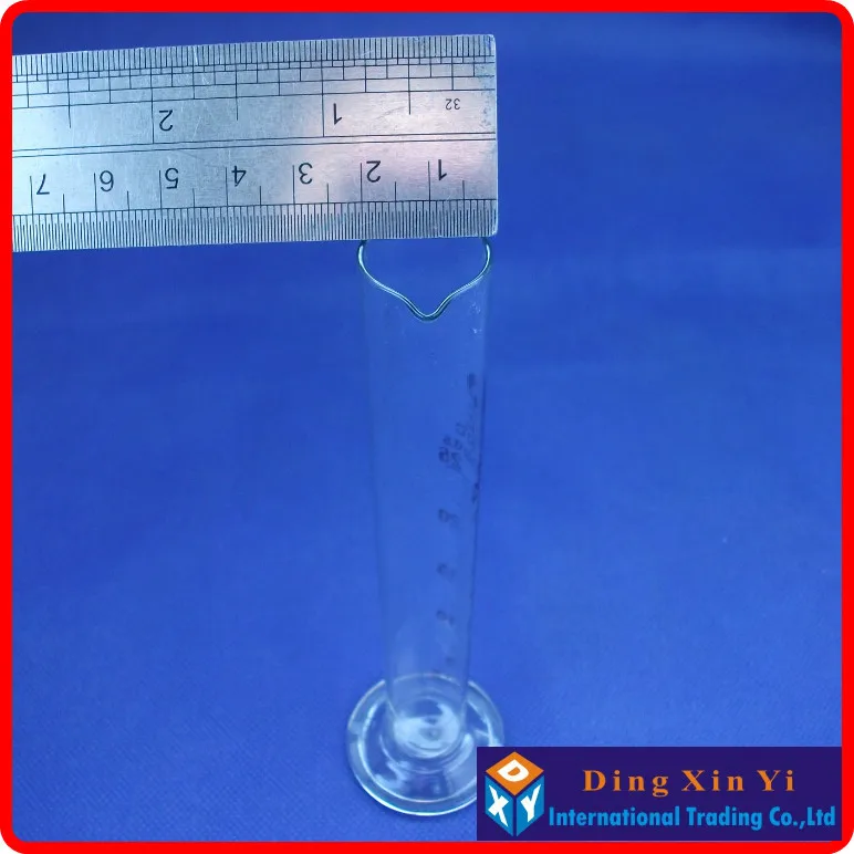 (2 pieces/lot) 25ml measuring graduates graduated cylinder,glass graduate glass measuring cylinder