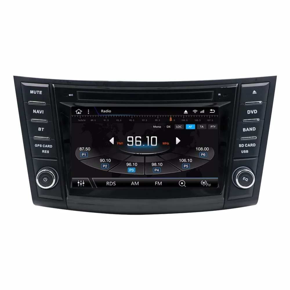 Best KLYDE 7" 2 Din Android 8.1 8 Core 1024*600 Car Radio For SUZUKI SWIFT 2011- With DVD Car Multimedia Player Audio Stereo 2