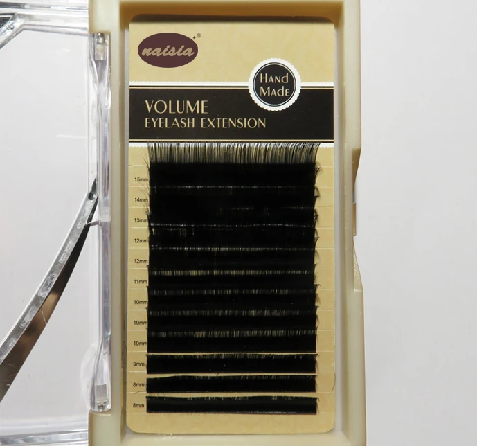 

3D Volume False Eyelash 0.05 thickness B curl, C curl, D curl Mixed Length (8~15MM) Eyelash Extensions