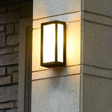 Европейский Простой проходной Открытый водонепроницаемый светодиодный светильник для балкона