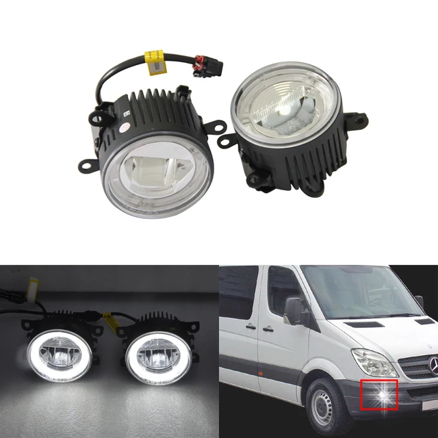 Direct Fit For Benz Sprinter 208 515 06 08 Front Led Fog Lights W