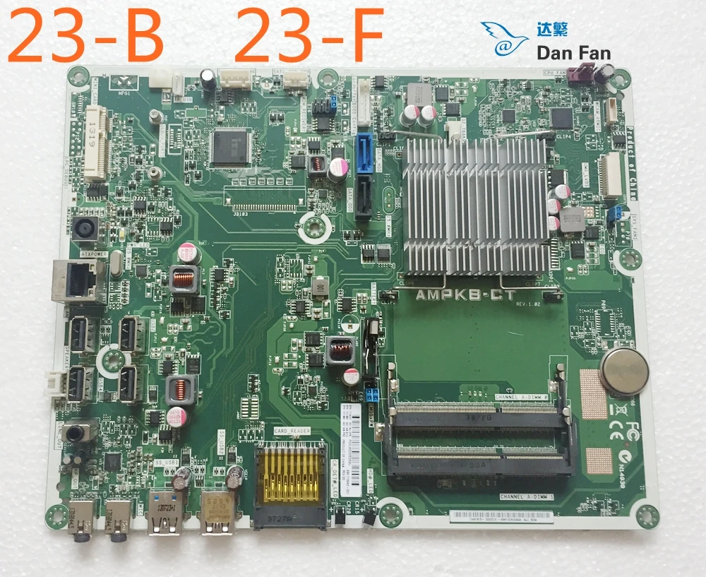 

713442-001 For HP 23-B 23-F Azure AIO Motherboard 721380-501 AMPKB-CT Mainboard 100%tested fully work
