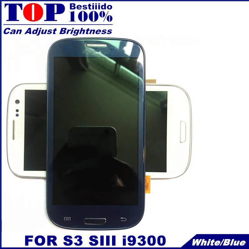 100% протестированный 4 8 ''i9300 Дисплей сенсорный ЖК экран с заменой рамы для SAMSUNG