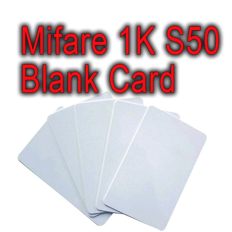 

13.56mhz mf 1k s50 pearl white mifare blank card rfid contactless promix promixity radio frequency identification id ic