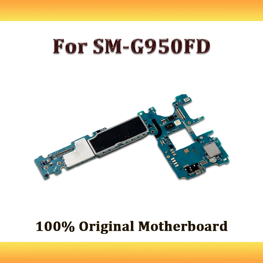 100% оригинальная разблокированная материнская плата для Samsung Galaxy S8 G950FD Замена