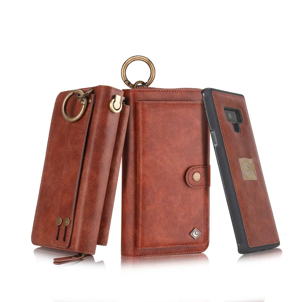 

Luxury Vintage Wallet Flip Leather Phone Case fundas for Samsung Galaxy Note 10 Plus S10 Plus S10 lite S10 5G Note 9 Note8 S9 Plus S8 Plus S7 Edge Built-in Iron Cover