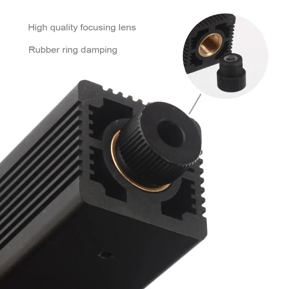 

4pin445-3500MW Blue Violet Laser Module Laser Engraving Machine Parts Laser Cutting TTL Laser Tube just for DK-Master 3500MW