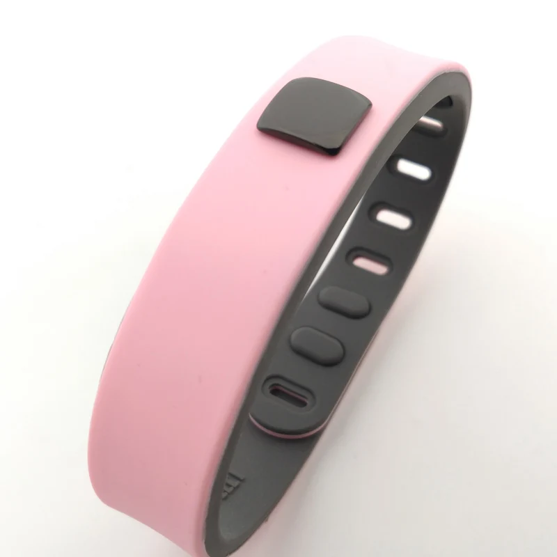 Магнитный силиконовый браслет для удаления статического браслета - Окраска металла: pink and black