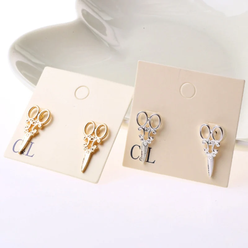 

2015 New Hot Retro fashion personality earrings female small scissors hot jewelry
