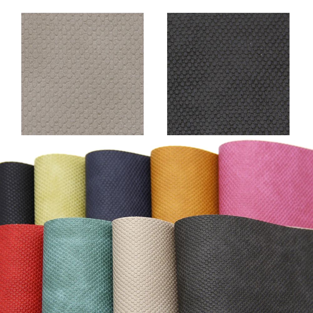 

20*34cm 9 Pcs Plain Color Weave Synthetic Leather Set,DIY Handmade Materials For Making Book Cover Handbag,1Yc6341