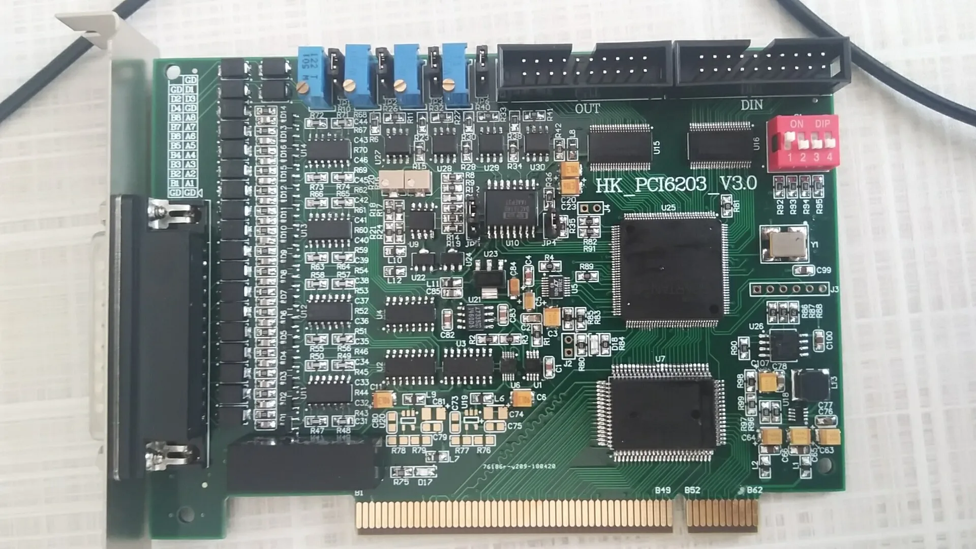 High Stability PCI Multifunction Data Acquisition Card 16 single ended