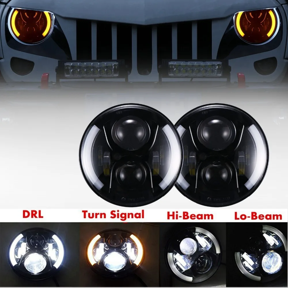 Beam for Jeep Wrangler JK TJ CJ LJ Hummer H1 H2 Harley Davidson Daymaker Motor Driving lamp