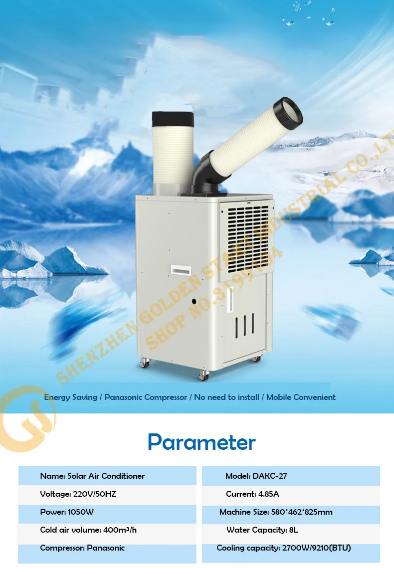 Panasonic компрессор холодной кондиционер Промышленных Увлажнитель воздуха оборудования Охлаждения Машины