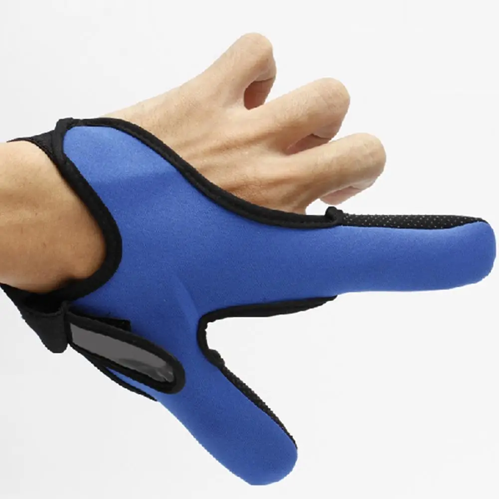 Anti slip Breathable Fishing Gloves Double Finger Glove Thumb & Index