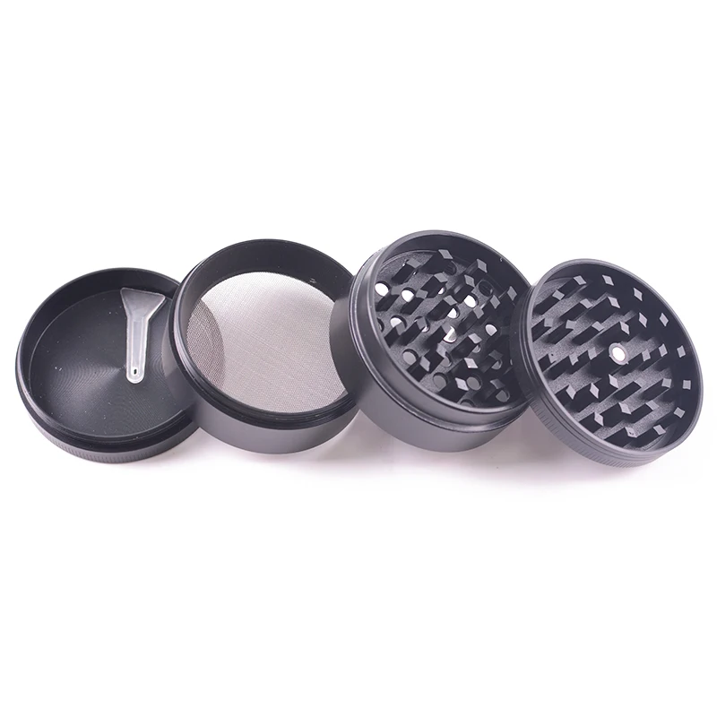 

40 mm metal zinc alloy dry herb smoking weed grinder
