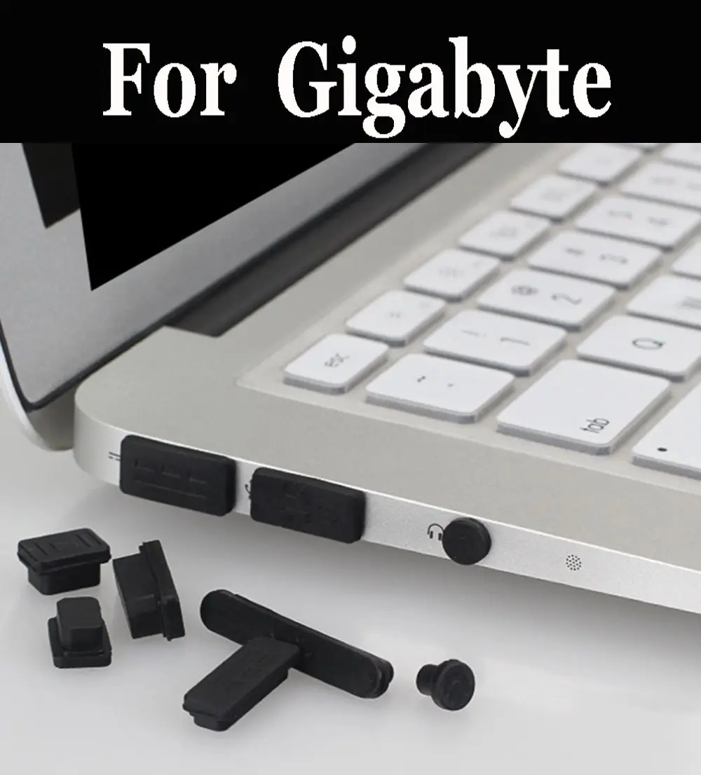 Силиконовая Пылезащитная заглушка для ноутбука 12 шт. пылезащитная Gigabyte Aero 15 Вт