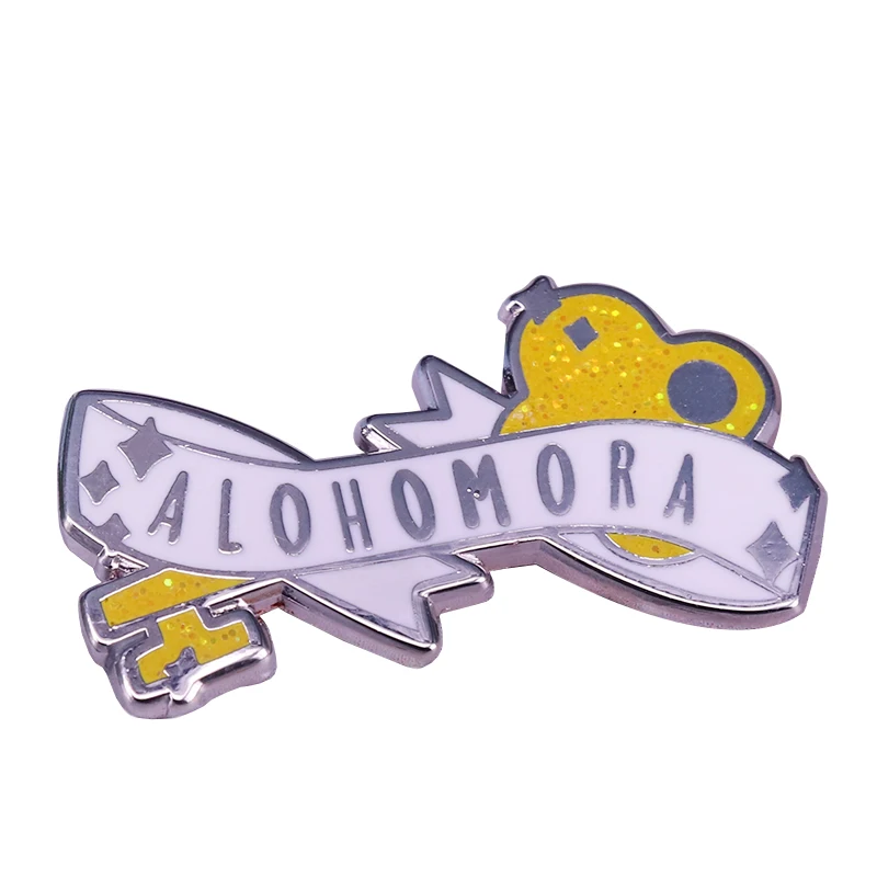 

Alohomora Key Holder Lapel Pin Brooch