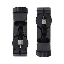 Черный металлический ремешок для часов, регулируемый щелевой ремешок, браслет, цепь, штифт для удаления, регулятор, набор инструментов для ремонта с 3 дополнительными шпильками