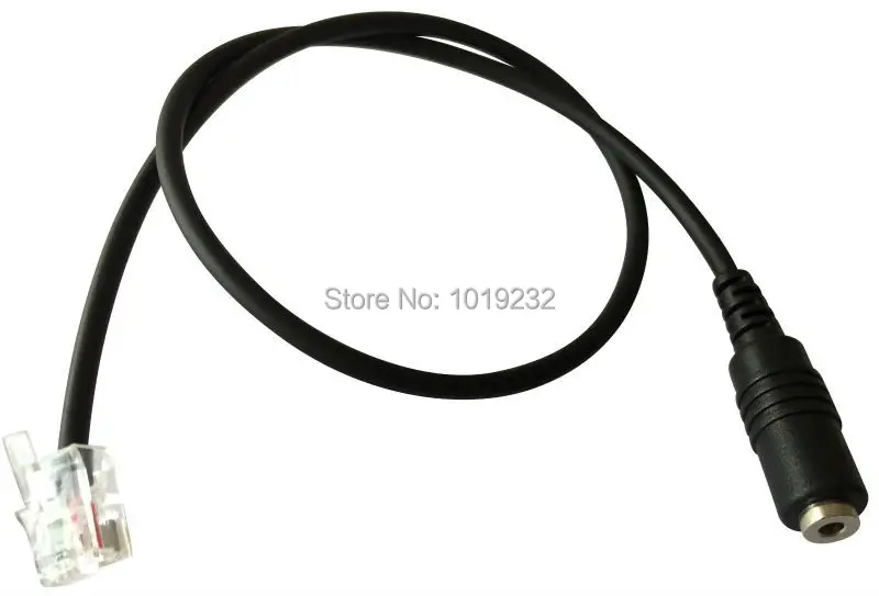 Free shipping 2.5MM Headset Adaptor cables 2.5mm jack to RJ9 connector