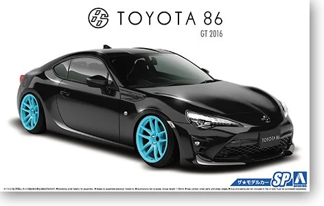 Модель автомобиля Toyota 86 1/24 с модифицированным грузовика LUN 05179|car model|model car 1/24toyota |