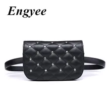 Engyee Новая мода пояса Pack сумка талии для Для женщин кожа Повседневное поясная сумка Пояс Бум Сумка Женская дорожная Телефон Чехол сумки Bolosa