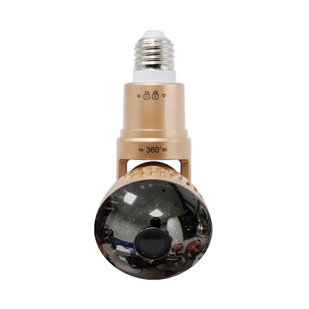 

Original Bulb Camera IB-175WM Home Security WIFI Camera APP Remote Control P2P IR LED Light Bulb Camera Supprot 32GB SD Storage
