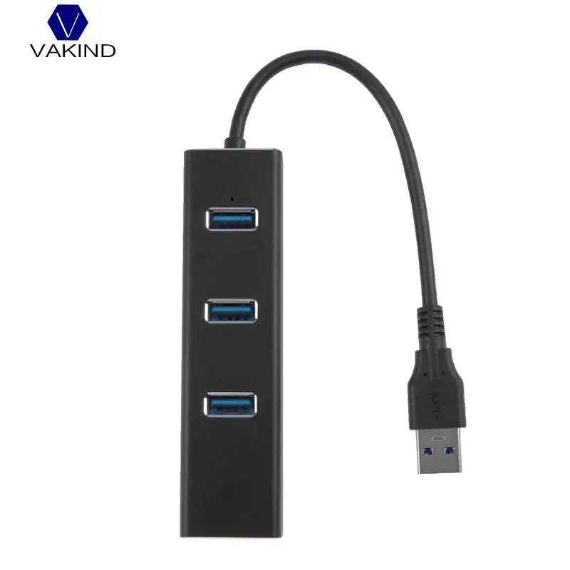 

3 Ports USB 3.0 Hub To RJ45 Gigabit Ethernet LAN Wired Network Adapter,10/100/1000M Network Converter For Windows Mac laptop PC