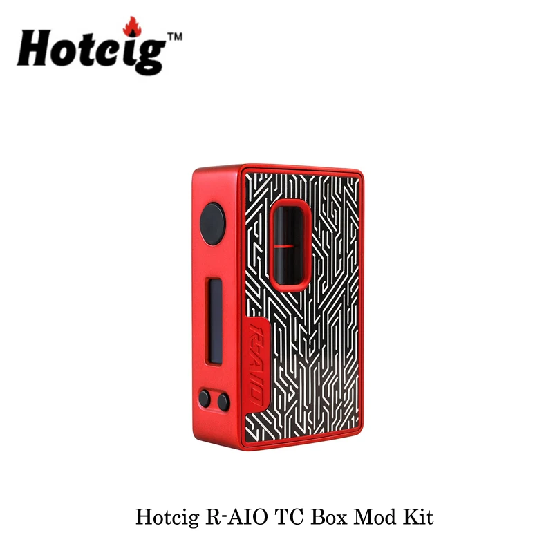Электронные сигареты 80 Вт Hotcig RAIO R AIO TC коробка мод комплект HM чип для вейпинга