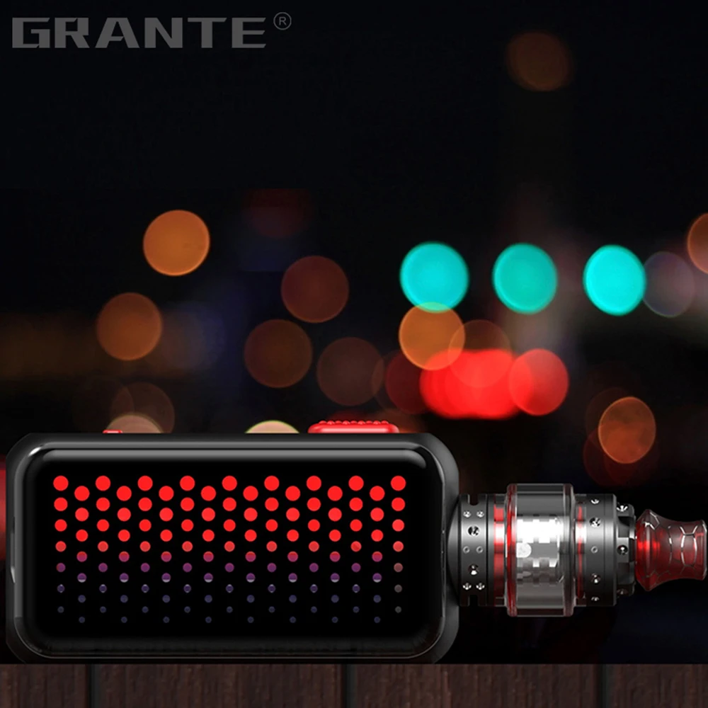 Grante Vape Box Mod Kit 3.5ml Top Filling Atomizer With 0.5 ohm Coil Without 18650 Battery Vape Mod Vaporizer VS SMOK X-Priv Kit8