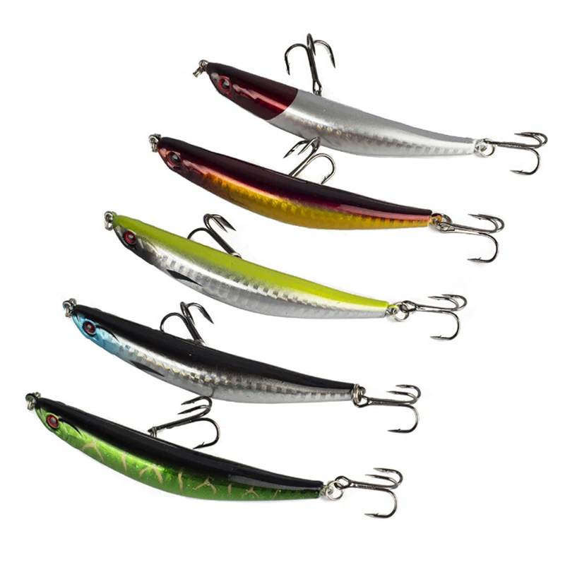 1Pcs 8g 90mm Die Floating Pencil Fishing Lure Topwater Sub Surface