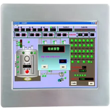 -20+60 working temperature I0.1 Inch all in one pc touch screen industrial Panel for kiosk