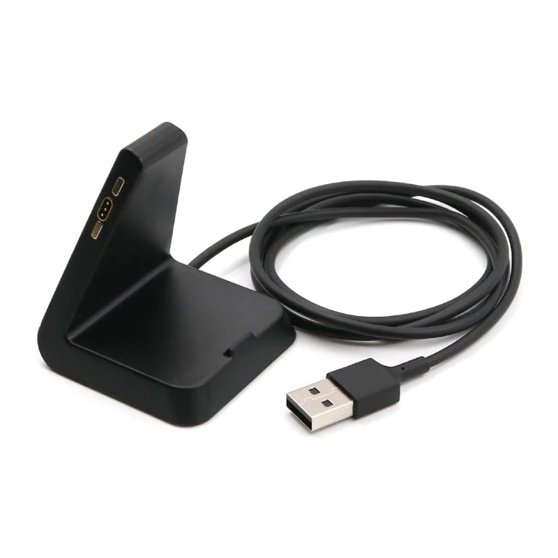 

OOTDTY New Magnetic USB Charger Dock Station Cradle For Fit bit Ionic Holder For Smart Phone