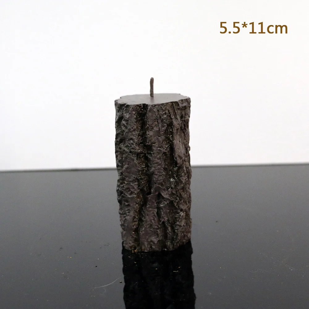 

Tree stump candle silicone mold hand candle mold tree grain decorative candle silicone mold