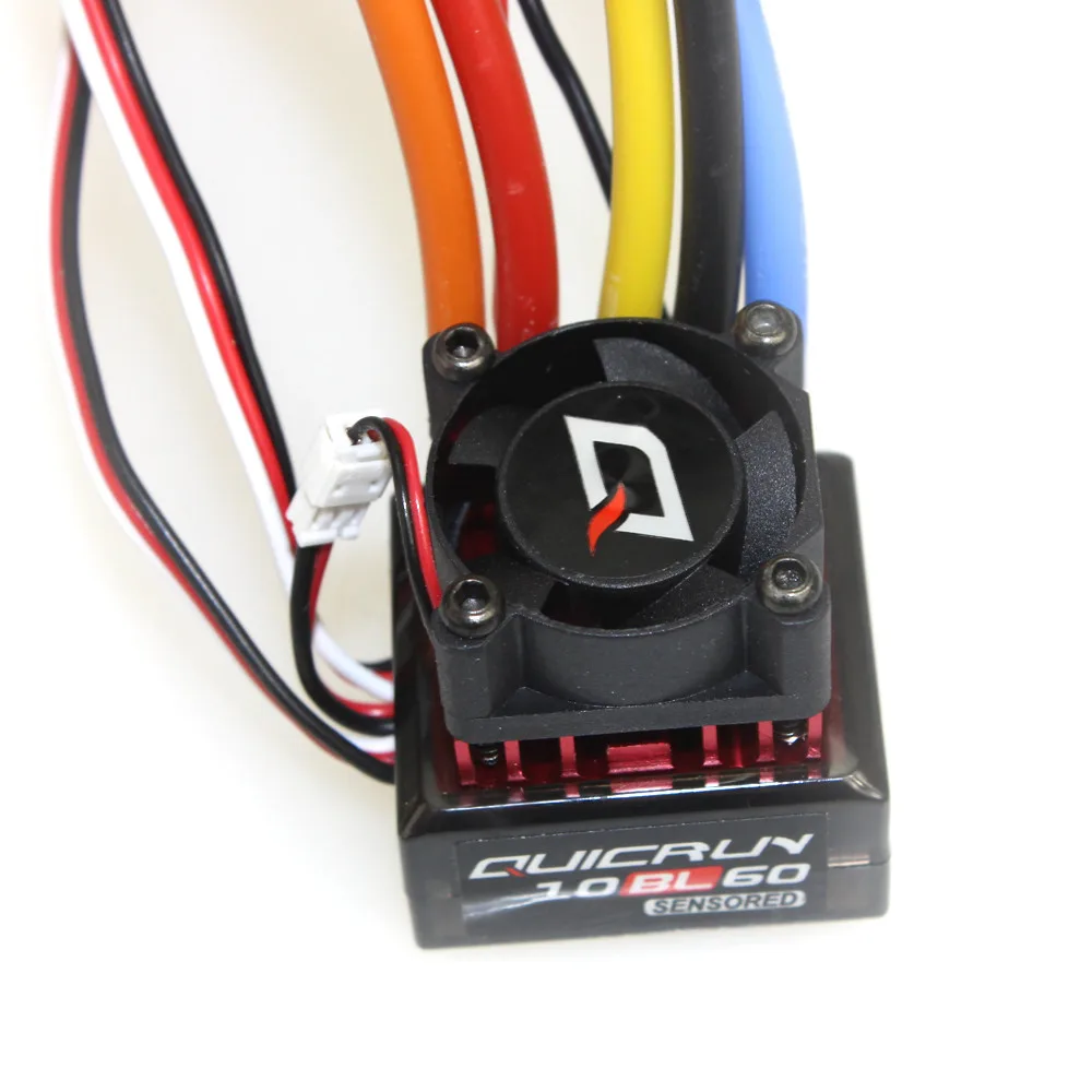 Оригинальный контроллер скорости Hobbywing QUICRUN 10BL120 120A / 10BL60 60A Бесщеточный Регулятор