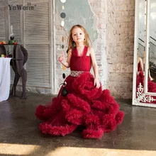 Cloud little flower font b girls b font font b dresses b font for weddings Baby