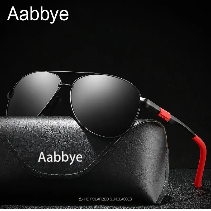 

Aabbye Sunglasses Men's Vintage Sunglasses Ms. Frame Glare Pilot Aviation Sunglasses