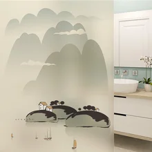 Стеклянная оконная пленка электростатическая матовая окрашенная наклейка для дома наклейки из фольги водонепроницаемые для ванной гостиной кухни