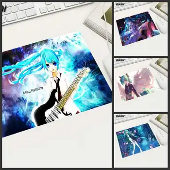 

XGZ Fashion Anime Rubber Mouse Pads 22X18/25X20/29X25CM Hatsune Miku Rectangular Slip Games Mi Pad for Home Desk Mouse Player
