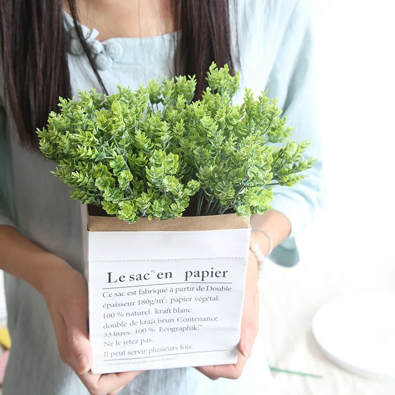5 шт. DIY европейские искусственные растения Лавандовая оболочка трава