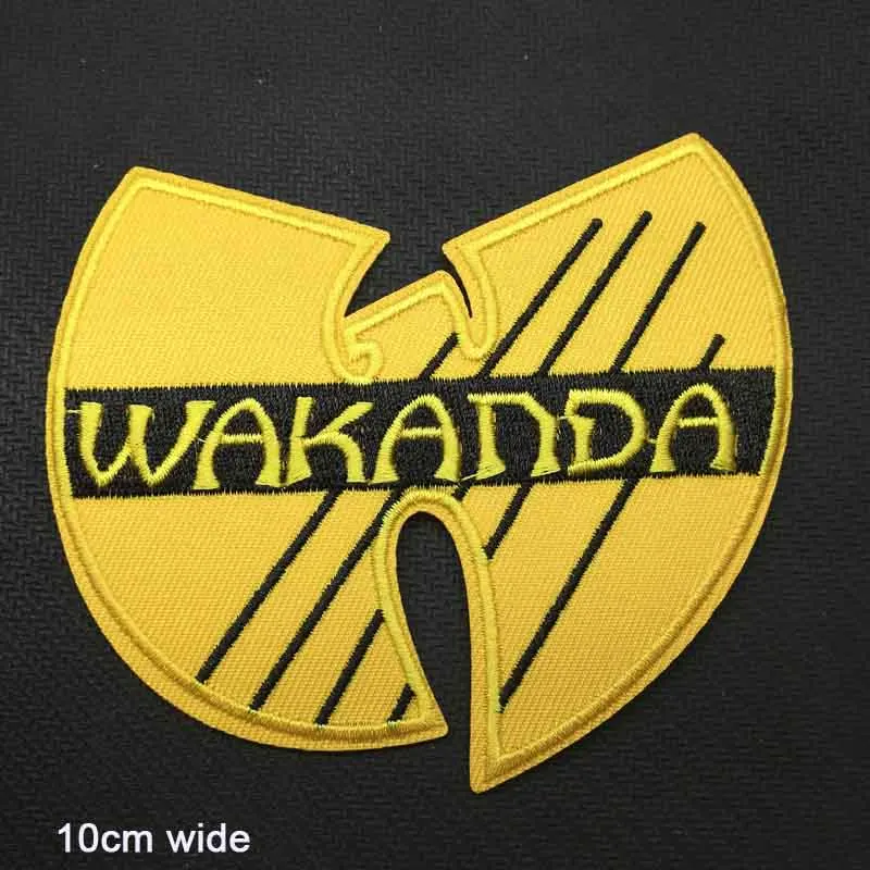 Черная пантера Wakanda железа на вышитые одежды патчи для одежды наклейки одежды оптом