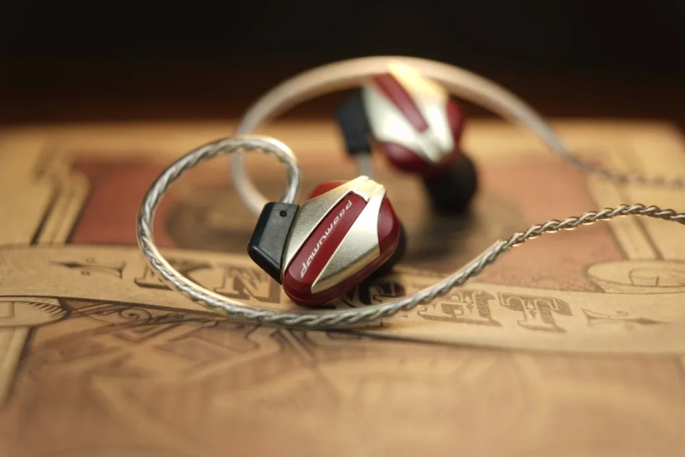 HIDIZS Dawnwood ST08 динамические наушники-вкладыши высокого разрешения IEMS с 2 контактами/0,78 мм съемным кабелем 5N бескислородная медная проволока