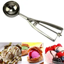 Хорошее качество 1 шт. совок для мороженного стека из нержавеющей стали ложка-дозатор для мороженого кухонные инструменты 4 см 5 см 6 см