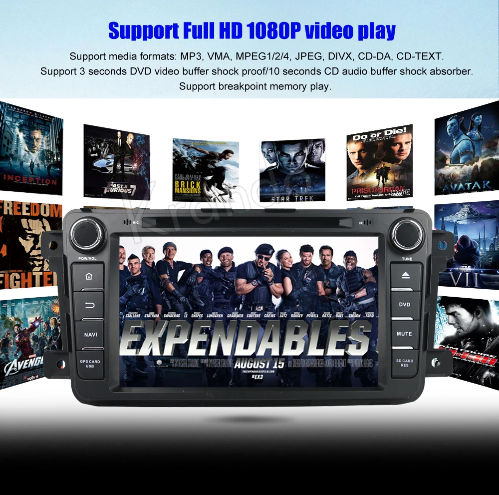 krando mazda cx-9 android car radio gps dvd player navigation multimedia system (1)